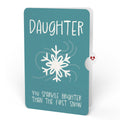 Snowy Owl Winter Pop-Up Card and Sentiment Set for Daughter