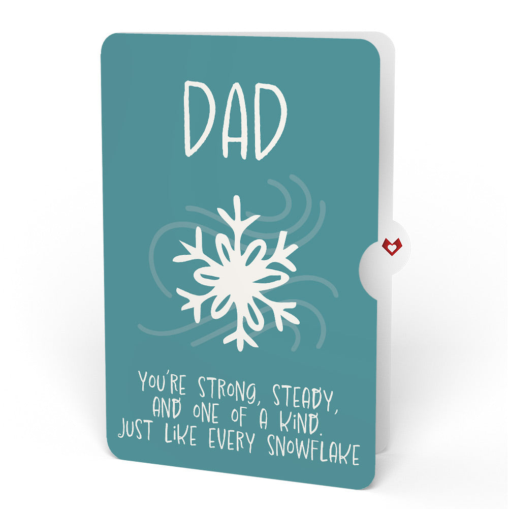 Snowfall's Hush Winter Pop-Up Card and Sentiment Set for Dad