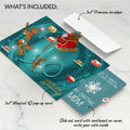 Magic of Christmas Santa's Sleigh Light-Up Pop-Up Card and Sentiment Set for Mom