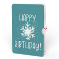 Winter Chickadees Pop-Up Card and Snowflake Birthday Sentiment Set