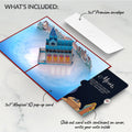 Stained Glass Christmas Chapel Pop-Up Card and Sentiment Set for Mom
