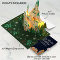Let Heaven & Nature Sing Christmas Music and Lights Pop-Up Card and Nativity Birthday Sentiment Set