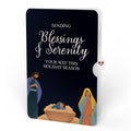 Let Heaven & Nature Sing Christmas Music and Lights Pop-Up Card and Nativity Blessings & Serenity Sentiment Set