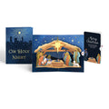 Oh Holy Night Nativity Christmas Light-Up Pop-Up Card and Sentiment Set