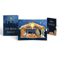 Oh Holy Night Nativity Christmas Light-Up Pop-Up Card and Sentiment Set for Son