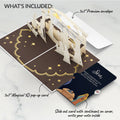 Elegant Nativity Christmas Pop-Up Card and Sentiment Set for Son