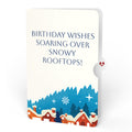 Night Sky Santa Sleigh Birthday Pop-Up Card and Sentiment Set