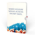 Christmas Eve Sleigh Ride Music and Lights Pop-Up Card and Snow Village Holiday Sentiment Set