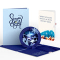Season of Light Winter Village Holiday Light-Up Pop-Up Card and Sentiment Set