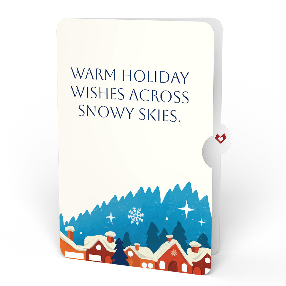 Season of Light Winter Village Holiday Light-Up Pop-Up Card and Sentiment Set