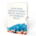 Season of Light Winter Village Light-Up Pop-Up Card and Twinkling Magic Christmas Sentiment Set