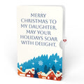Season of Light Winter Village Light-Up Pop-Up Card and Christmas Sentiment Set for Daughter