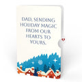 Season of Light Winter Village Light-Up Pop-Up Card and Christmas Sentiment Set for Dad