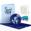 Season of Light Winter Village Light-Up Pop-Up Card and Guiding Love Christmas Sentiment Set