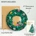 Christmas Joy Wreath and Funny Tree Sentiment Set