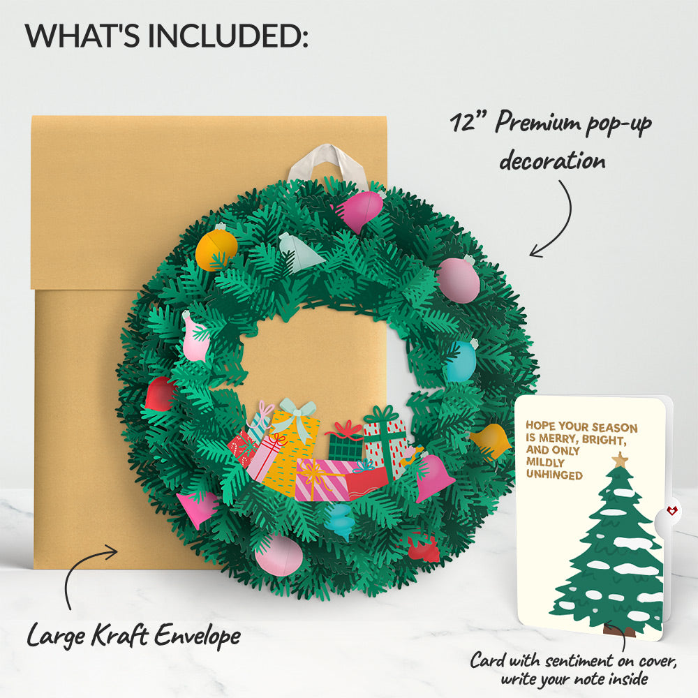Christmas Joy Wreath and Blessing Tree Sentiment Set