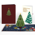 Festive Christmas Tree Pop-Up Card and Funny Sentiment Set