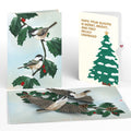 Winter Chickadees Pop-Up Card and Blessing Christmas Tree Sentiment Set