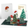 Christmas Gnomes Pop-Up Card and Blessing Tree Sentiment Set