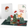 Christmas Gnomes Pop-Up Card and Funny Cat Sentiment Set