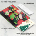 Christmas Cat Stockings Pop-Up Card and Funny Tree Sentiment Set
