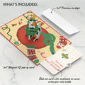 Meowy Cat-mess Christmas Pop-Up Card and Sentiment Set for Daughter