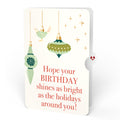 Feliz Naughty Dog Christmas Pop-Up Card and Birthday Sentiment Set