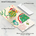 Feliz Naughty Dog Christmas Pop-Up Card and Birthday Sentiment Set