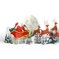 Christmas Sleigh Ride Loooooong Card™ (Expands to 2 feet) and Sentiment Set for Teacher