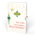 The Nutcracker Christmas Magic Music and Lights Pop-Up Card and Sentiment Set for Daughter