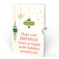 The Nutcracker Christmas Magic Music and Lights Pop-Up Card and Birthday Sentiment Set