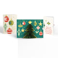 Tis the Season Christmas Tree Pop-Up Card and Twinkling Ornaments Birthday Sentiment Set
