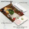Meowy Little Christmas Cats Pop-Up Card and Twinkling Ornaments Birthday Sentiment Set