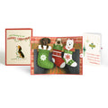 Christmas Dog Stockings Pop-Up Card and Sentiment Set