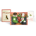 Christmas Dog Stockings Pop-Up Card and Sentiment Set for Daughter