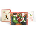 Christmas Dog Stockings Pop-Up Card and Sentiment Set for Mom