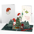 Christmas Gnomes Pop-Up Card and Sentiment Set for Dad