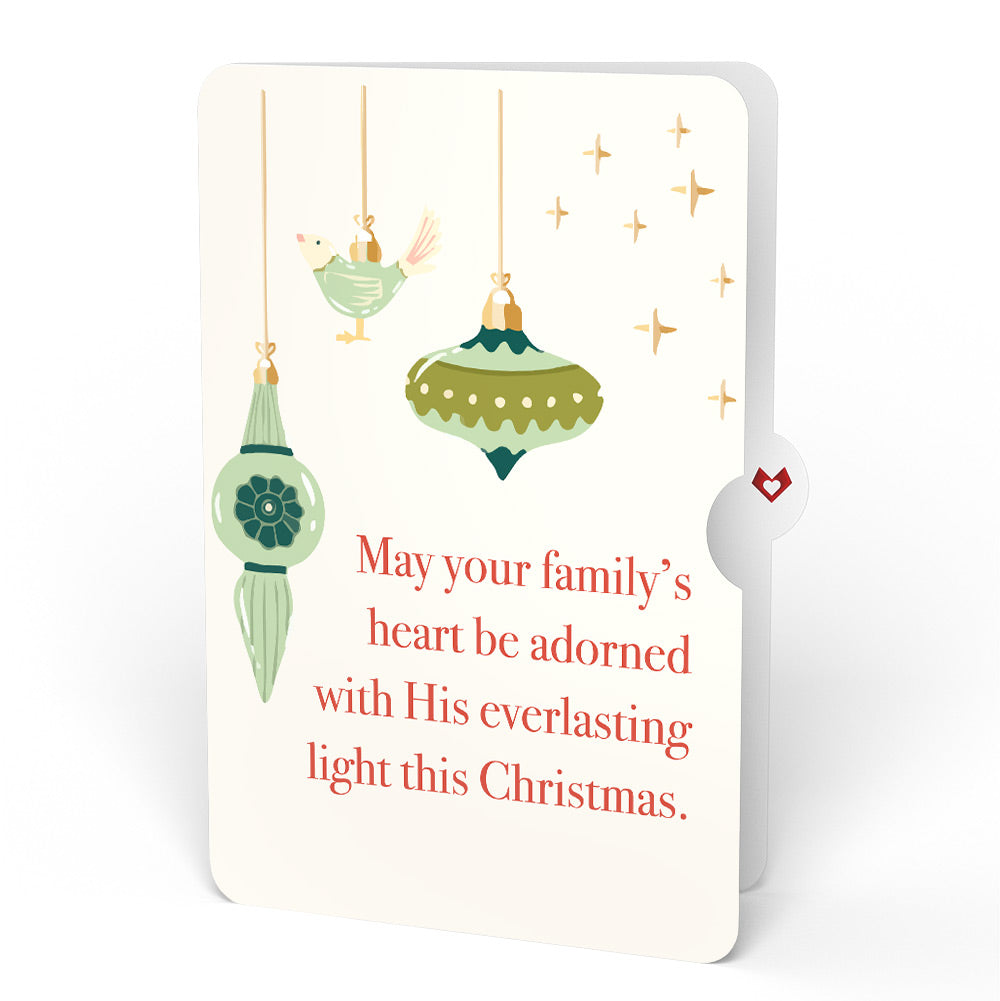Christmas Eve Sleigh Ride Music and Lights Pop-Up Card and Sentiment Set for Family