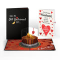 Old Fashioned Love Pop-Up Card and Full of Hearts Valentine Sentiment Set for Husband