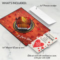 Old Fashioned Love Pop-Up Card and Full of Hearts Valentine Sentiment Set for Husband