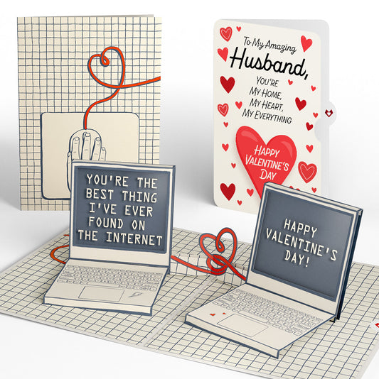 Best Thing I've Found on the Internet Valentine's Day Pop-Up Card and Sentiment Set for Husband