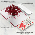 Japanese Maple Valentine Pop-Up Card and Sentiment Set for Husband