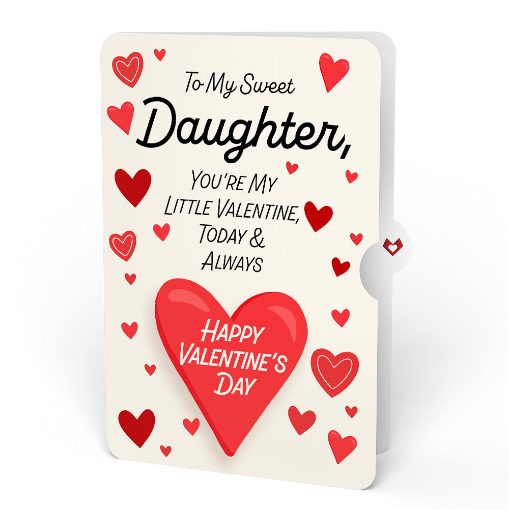 Like You a Waffle-Lot Valentine Pop-Up Card and Sentiment Set for Daughter
