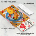Like You a Waffle-Lot Valentine Pop-Up Card and Sentiment Set for Daughter