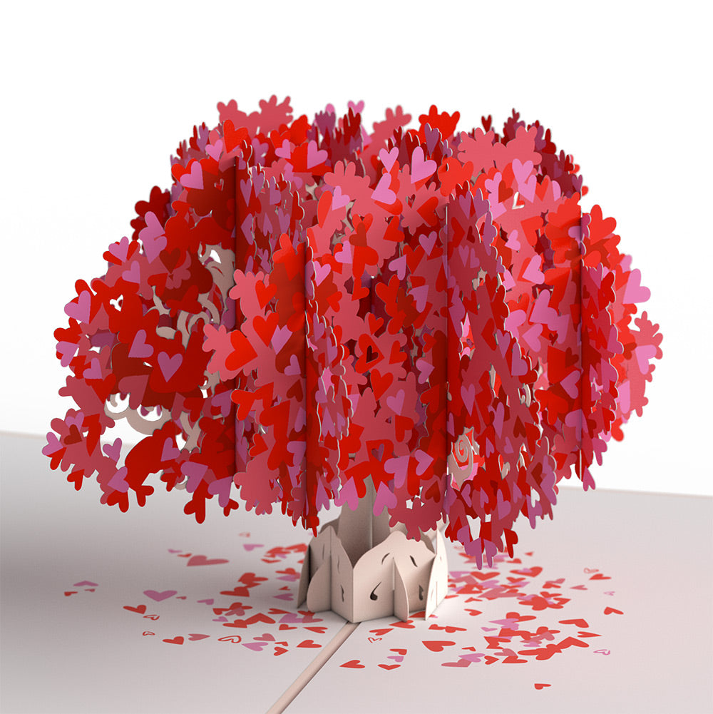 Valentine’s Day Tree Pop-Up Card and Sentiment Set for Daughter