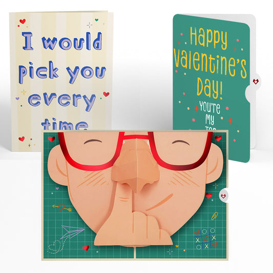 Pick You Every Time Valentine Pop-Up Card and Sentiment Set