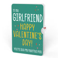 Pick You Every Time Valentine Pop-Up Card and Sentiment Set for Girlfriend