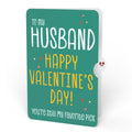 Pick You Every Time Valentine Pop-Up Card and Sentiment Set for Husband