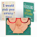 Pick You Every Time Birthday Pop-Up Card and Sentiment Set for Husband