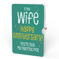 Pick You Every Time Anniversary Pop-Up Card and Sentiment Set for Wife